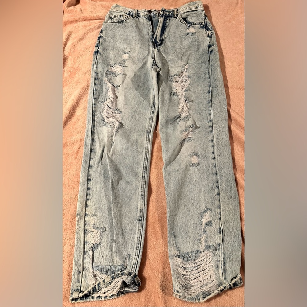 Womens Ripped Jeans - Picture 3 of 3